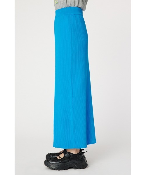 RODEO CROWNS WIDE BOWL（ロデオクラウンズワイドボウル）の「リブニットスカート（スカート・レディース・ブラック/オレンジ/ブルー・FREE）」の10枚目の写真