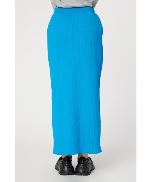 RODEO CROWNS WIDE BOWL（ロデオクラウンズワイドボウル）の「リブニットスカート（スカート・レディース・ブラック/オレンジ/ブルー・FREE）」の11枚目の写真