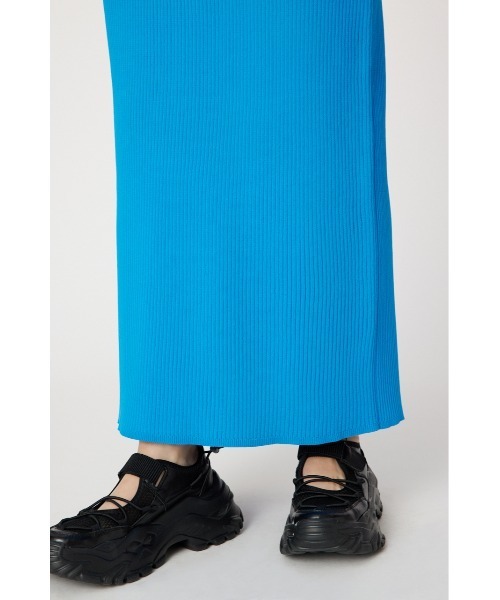 RODEO CROWNS WIDE BOWL（ロデオクラウンズワイドボウル）の「リブニットスカート（スカート・レディース・ブラック/オレンジ/ブルー・FREE）」の14枚目の写真