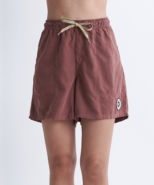 ROXY（ロキシー）の「BITTER SWEET SHORTS/ロキシーウエストゴムサーフトランクス (水着）（水着・レディース・カーキ/ブラウン/ブルー/ブラック・SMALL/MEDIUM/LARGE）」の22枚目の写真