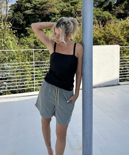 ROXY（ロキシー）の「BITTER SWEET SHORTS/ロキシーウエストゴムサーフトランクス (水着）（水着・レディース・カーキ/ブラウン/ブルー/ブラック・SMALL/MEDIUM/LARGE）」の18枚目の写真