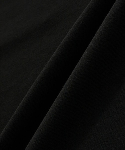 Loose/ルース(ルース)の「ドレープハイポンチ ギミックハーフジップTシャツ(Tシャツ/カットソー・メンズ・ライトグレー/ブラック/ブルーグレー・XS/S/M/L)」の14枚目の写真