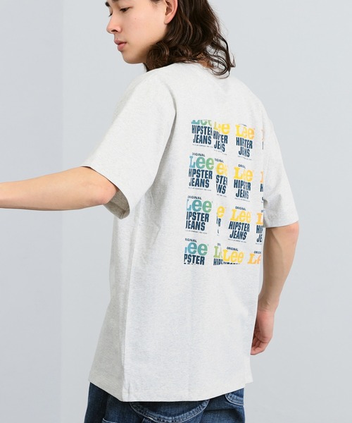 Lee(リー)の「Lee/リー バックプリント オールドアド ネオン ショートスリーブTシャツ(Tシャツ/カットソー・メンズ・ホワイト/グレー/チャコールグレー/グレー系その他/チャコール/ホワイト系その他・SMALL/MEDIUM/X-LARGE/LARGE)」の5枚目の写真