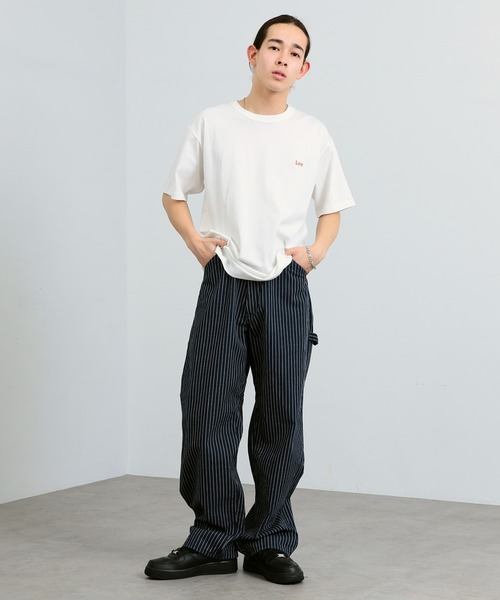 Lee(リー)の「Lee/リー バックプリント オールドアド ネオン ショートスリーブTシャツ(Tシャツ/カットソー・メンズ・ホワイト/グレー/チャコールグレー/グレー系その他/チャコール/ホワイト系その他・SMALL/MEDIUM/X-LARGE/LARGE)」の16枚目の写真