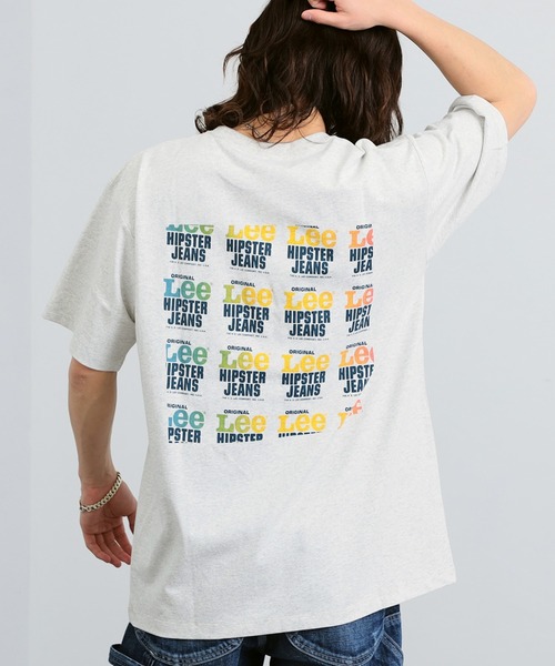 Lee(リー)の「Lee/リー バックプリント オールドアド ネオン ショートスリーブTシャツ(Tシャツ/カットソー・メンズ・ホワイト/グレー/チャコールグレー/グレー系その他/チャコール/ホワイト系その他・SMALL/MEDIUM/X-LARGE/LARGE)」の9枚目の写真
