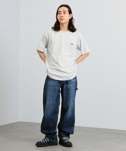 Lee(リー)の「Lee/リー バックプリント オールドアド ネオン ショートスリーブTシャツ(Tシャツ/カットソー・メンズ・ホワイト/グレー/チャコールグレー/グレー系その他/チャコール/ホワイト系その他・SMALL/MEDIUM/X-LARGE/LARGE)」の12枚目の写真