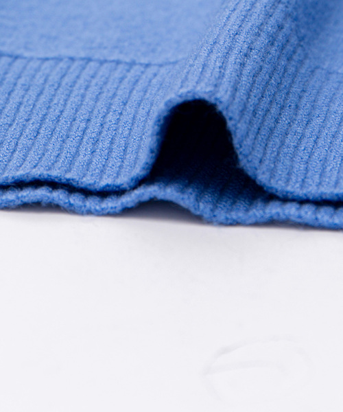 Jayro（ジャイロ）の「折り柄ドルマンスリーブニット（ニット/セーター・レディース・ブルー/ブラック/ライトグレー/ホワイト/ピンク・FREE）」の9枚目の写真