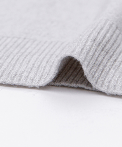 Jayro（ジャイロ）の「折り柄ドルマンスリーブニット（ニット/セーター・レディース・ブルー/ブラック/ライトグレー/ホワイト/ピンク・FREE）」の8枚目の写真