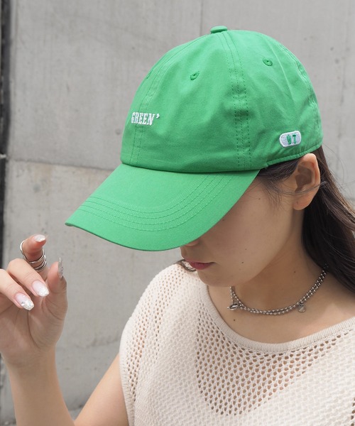 minia（ミニア）の「what color キャップ（キャップ・レディース・ホワイト/ブラック/ベージュ/ピンク/グリーン・FREE）」の4枚目の写真