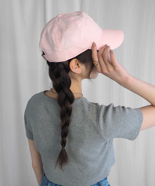 minia（ミニア）の「what color キャップ（キャップ・レディース・ホワイト/ブラック/ベージュ/ピンク/グリーン・FREE）」の22枚目の写真