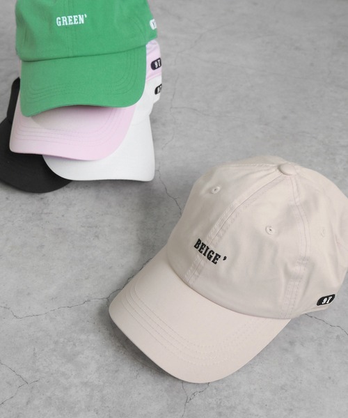 minia（ミニア）の「what color キャップ（キャップ・レディース・ホワイト/ブラック/ベージュ/ピンク/グリーン・FREE）」の12枚目の写真