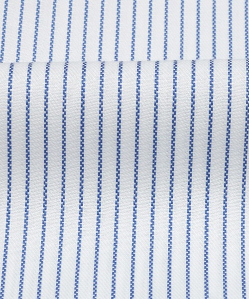 TOKYO SHIRTS(トウキョウシャツ)の「形態安定ノーアイロン スキッパー 7分袖ビジネスワイシャツ(ビジネスシャツ・レディース・ブルー・LL/M/L/XL/XS/S)」の6枚目の写真