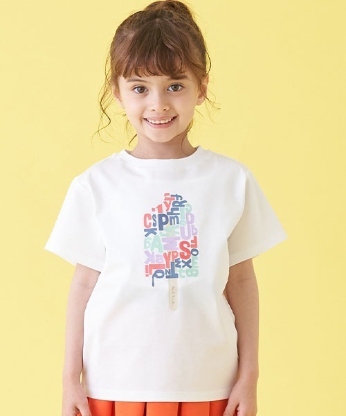 【新品タグ付】Paul Smith JUNIOR アイスロゴ半袖Tシャツ 140 Paul Smith JUNIOR（ポールスミスジュニア）の「アイスロゴ半袖T