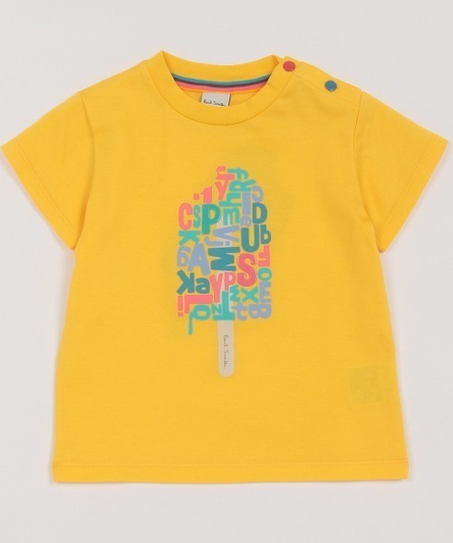 【新品タグ付】Paul Smith JUNIOR アイスロゴ半袖Tシャツ 140 Paul Smith JUNIOR（ポールスミスジュニア）の「アイスロゴ半袖T