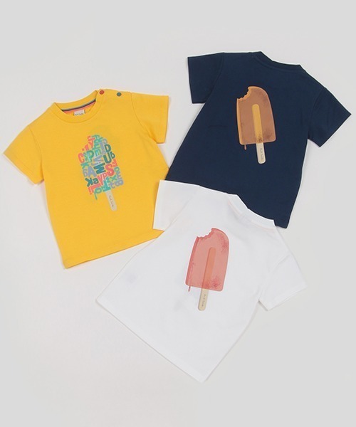 【新品タグ付】Paul Smith JUNIOR アイスロゴ半袖Tシャツ 140 Paul Smith JUNIOR（ポールスミスジュニア）の「アイスロゴ半袖T
