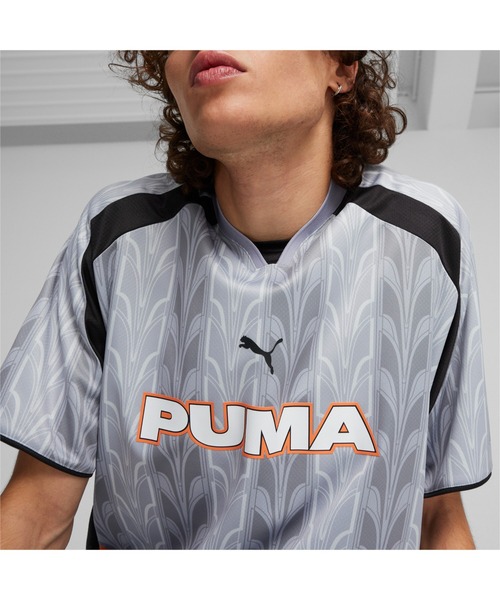 PUMA（プーマ）の「PUMA プーマ ユニセックス フットボール 半袖 Tシャツ 1（Tシャツ/カットソー・メンズ・ブルー系その他/シルバー系その他・LARGE/SMALL/MEDIUM/X-LARGE/X-SMALL）」の4枚目の写真