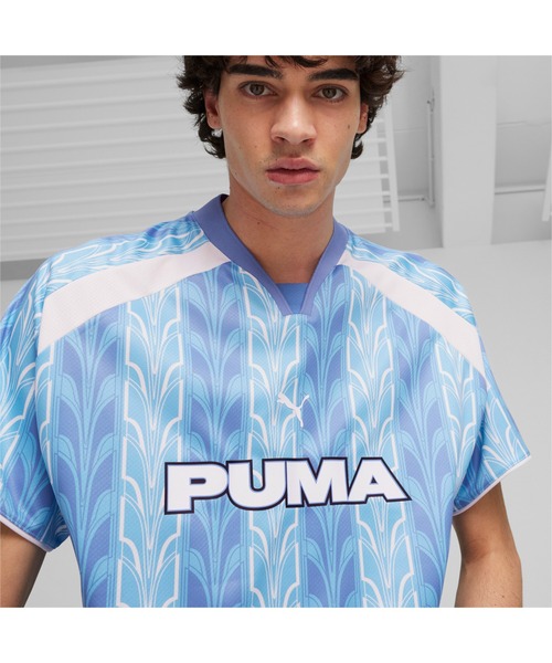 PUMA（プーマ）の「PUMA プーマ ユニセックス フットボール 半袖 Tシャツ 1（Tシャツ/カットソー・メンズ・ブルー系その他/シルバー系その他・LARGE/SMALL/MEDIUM/X-LARGE/X-SMALL）」の15枚目の写真