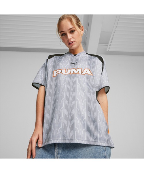 PUMA（プーマ）の「PUMA プーマ ユニセックス フットボール 半袖 Tシャツ 1（Tシャツ/カットソー・メンズ・ブルー系その他/シルバー系その他・LARGE/SMALL/MEDIUM/X-LARGE/X-SMALL）」の8枚目の写真