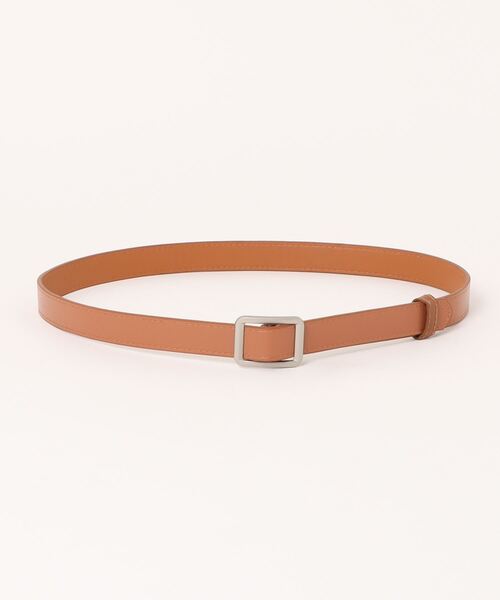 PARKS TOKYO SELECT(パークストウキョウセレクト)の「ノンホール スクエアバックルベルト(ベルト・レディース・レッド/モカ/キャメル/ピンク/ブラック・FREE)」の13枚目の写真