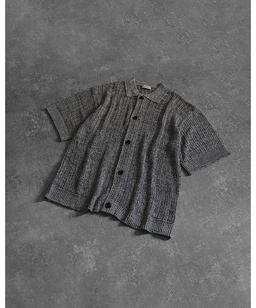 SERACE（セラス）の「【SERACE】Oversize openwork short sleeve
