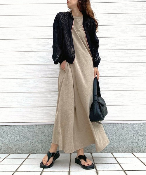 Q（キュー）の「シアージャガードリブブルゾン（ブルゾン・レディース・ブラック/ピンク/アイボリー・MEDIUM）」の11枚目の写真