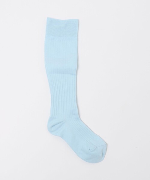 green label relaxing(グリーンレーベルリラクシング)の「<MAEE>コンプレッションソックス(コットンリブ)/ 着圧ソックス / 靴下(ソックス/靴下・レディース・グレー/ブラウン/ワインレッド/ブラック/ライトグレー/ホワイト/レッド/マスタード/ダークグレー/ライトブルー/モカ/ピンク/ライラック/ライトピンク/コバルトブルー・FREE)」の21枚目の写真