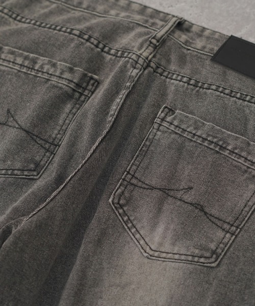 【セール】ビンテージメイクフレアデニムパンツ（デニムパンツ）｜Shoowtime（ショウタイム）