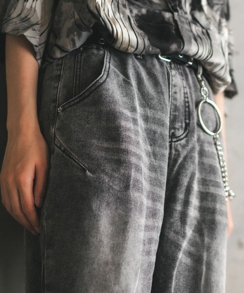 【セール】ビンテージメイクフレアデニムパンツ（デニムパンツ）｜Shoowtime（ショウタイム）