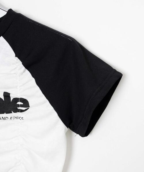 WEGO（ウィゴー）の「WEGO/シャーリングラグラントップス（Tシャツ/カットソー・レディース・ホワイト/ワイン・FREE）」の11枚目の写真