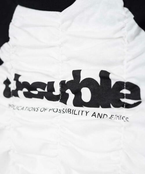 WEGO（ウィゴー）の「WEGO/シャーリングラグラントップス（Tシャツ/カットソー・レディース・ホワイト/ワイン・FREE）」の12枚目の写真