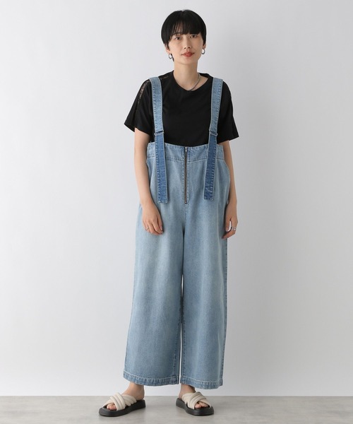 LEPSIM(レプシィム)の「シアーラインT 126524(Tシャツ/カットソー・レディース・ブラック/オフホワイト・FREE)」の17枚目の写真