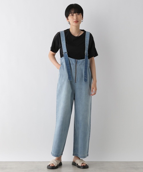LEPSIM(レプシィム)の「シアーラインT 126524(Tシャツ/カットソー・レディース・ブラック/オフホワイト・FREE)」の18枚目の写真