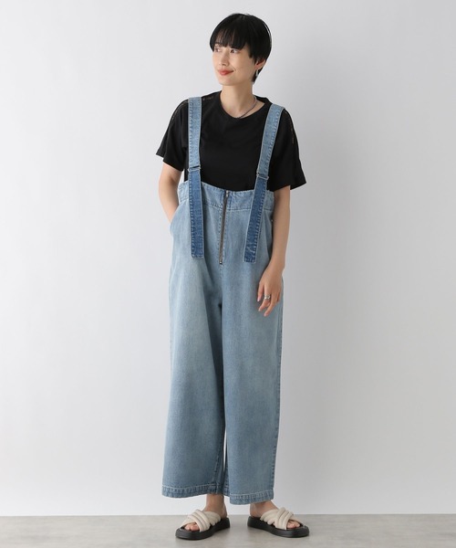 LEPSIM(レプシィム)の「シアーラインT 126524(Tシャツ/カットソー・レディース・ブラック/オフホワイト・FREE)」の19枚目の写真