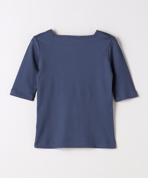 green label relaxing(グリーンレーベルリラクシング)の「ブライトリブ スクエア ネック プルオーバー カットソー(Tシャツ/カットソー・レディース・ナチュラル/ブラック/コバルトブルー・FREE)」の17枚目の写真