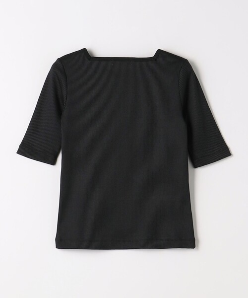 green label relaxing(グリーンレーベルリラクシング)の「ブライトリブ スクエア ネック プルオーバー カットソー(Tシャツ/カットソー・レディース・ナチュラル/ブラック/コバルトブルー・FREE)」の22枚目の写真