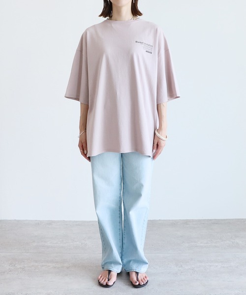 reca（レカ）の「バックロゴプリントＴシャツ（Tシャツ/カットソー・レディース・ブラック/ピンク系その他/オフホワイト/グリーン系その他・FREE）」の11枚目の写真