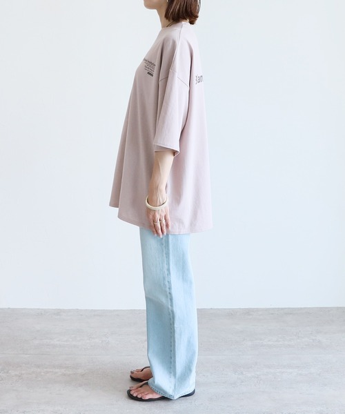 reca（レカ）の「バックロゴプリントＴシャツ（Tシャツ/カットソー・レディース・ブラック/ピンク系その他/オフホワイト/グリーン系その他・FREE）」の12枚目の写真