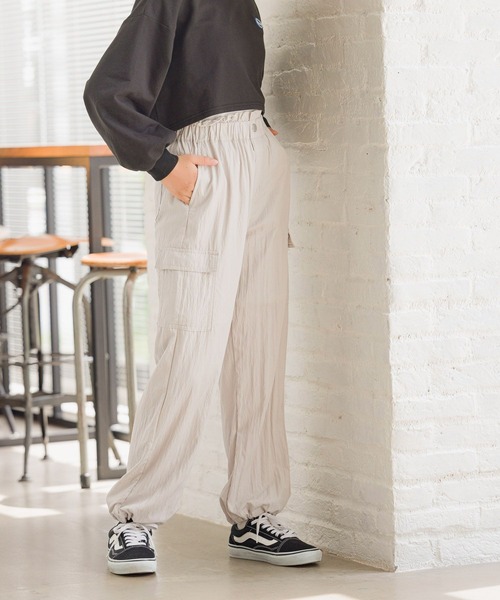 GLOBAL WORK（グローバルワーク）の「DRYドロストカーゴパンツ/125083（カーゴパンツ・キッズ・グレー/ミント/ピンク/ブラック/サックスブルー/ブラック系その他・120cm/130cm/140cm/150cm/160cm）」の14枚目の写真