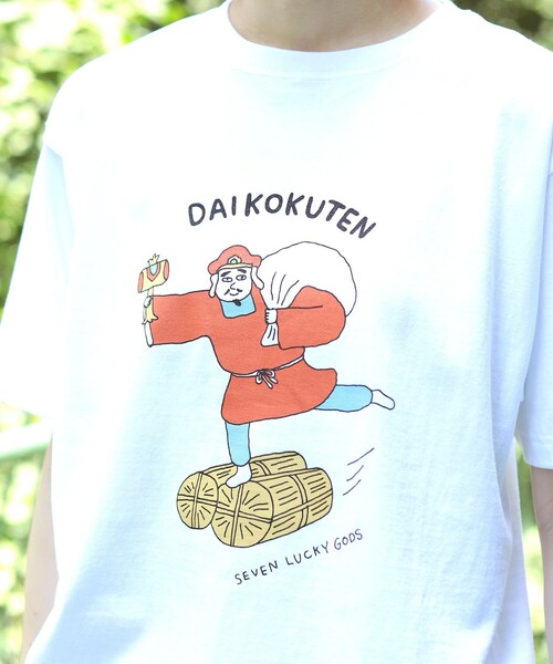 BEAMS JAPAN（ビームス　ジャパン）の「〈UNISEX〉別注 七福神 Tシャツ（Tシャツ/カットソー・メンズ・その他2/その他1/その他・LARGE/X-LARGE/MEDIUM/SMALL）」の9枚目の写真