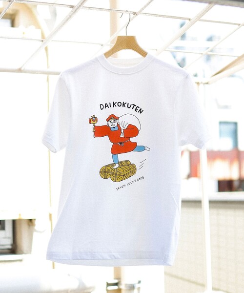 BEAMS JAPAN（ビームス　ジャパン）の「〈UNISEX〉別注 七福神 Tシャツ（Tシャツ/カットソー・メンズ・その他2/その他1/その他・LARGE/X-LARGE/MEDIUM/SMALL）」の10枚目の写真