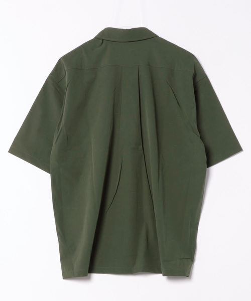 ANTIBAL（アンティバル）の「【ANTIBAL】ナイロン ビッグシルエット シャツ（シャツ/ブラウス・メンズ・ブラック/カーキ・2/3）」の3枚目の写真