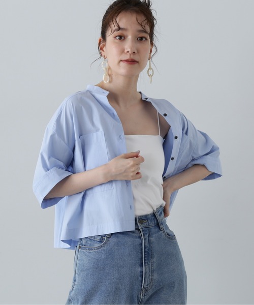 N.（N. Natural Beauty Basic）（エヌエヌナチュラルビューティーベーシック）の「◆カップ付インナーキャミソール（Tシャツ/カットソー・レディース・ホワイト/ブラック・MEDIUM）」の15枚目の写真