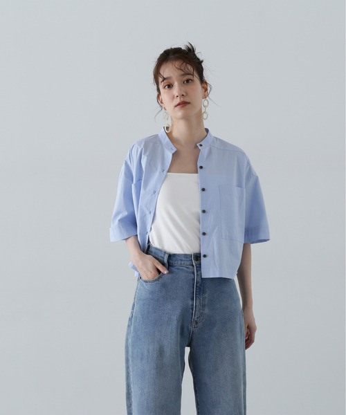 N.（N. Natural Beauty Basic）（エヌエヌナチュラルビューティーベーシック）の「◆カップ付インナーキャミソール（Tシャツ/カットソー・レディース・ホワイト/ブラック・MEDIUM）」の16枚目の写真