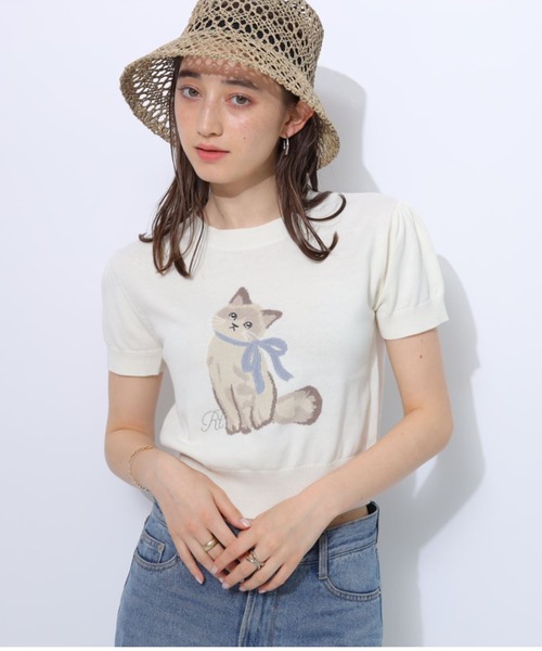 Rirandture（リランドチュール）の「Mimicatパフスリーブニット