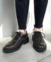 【新品】ASH厚底レザー ローファー ブラック　36　39,600円 Vagabond】COSMO 2.0 LEATHER ローファー 厚底 チャンキー