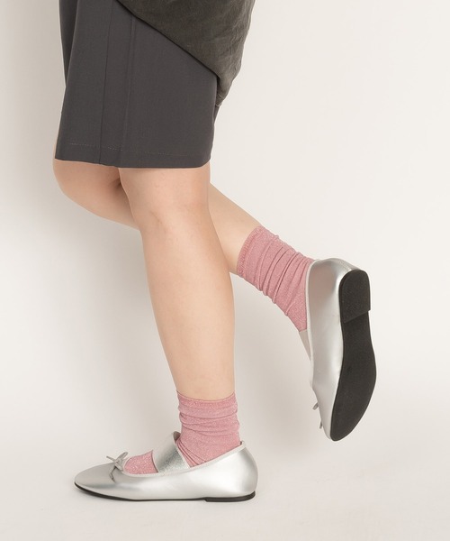 SVEC(シュベック)の「ゴア カンフーシューズ kung fu Shoes / リボン パンプス(バレエシューズ・レディース・シルバー/ブラック系その他/ブラック/チョコ・35/36/37/38/39/40)」の22枚目の写真