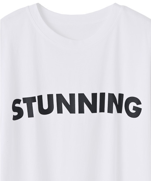 marjour（マージュール）の「STUNNING TEE（Tシャツ/カットソー・レディース・ブラック/ベージュ・フリー）」の7枚目の写真