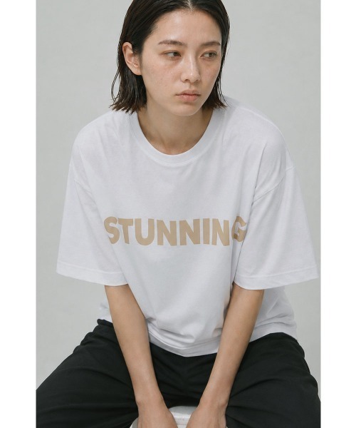 marjour(マージュール)の「STUNNING TEE(Tシャツ/カットソー・レディース・ブラック/ベージュ・フリー)」の11枚目の写真