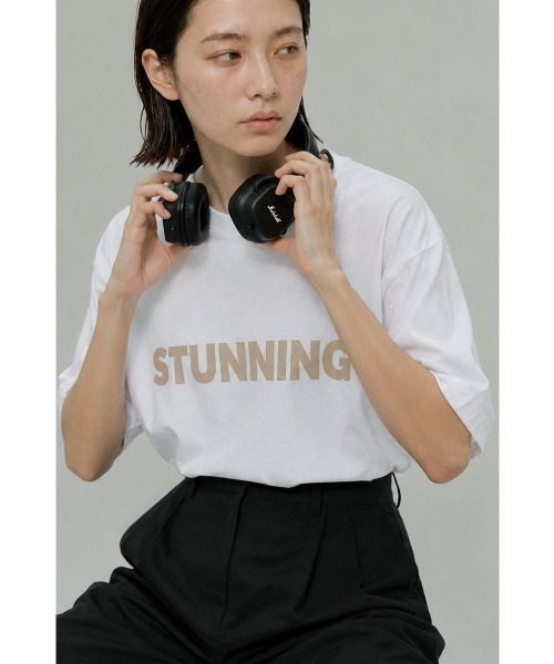 marjour(マージュール)の「STUNNING TEE(Tシャツ/カットソー・レディース・ブラック/ベージュ・フリー)」の12枚目の写真