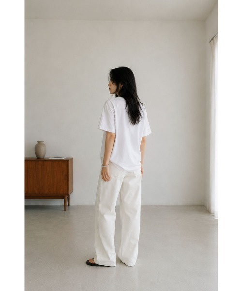 marjour(マージュール)の「STUNNING TEE(Tシャツ/カットソー・レディース・ブラック/ベージュ・フリー)」の15枚目の写真